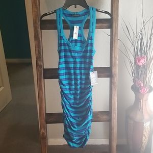 Nwt Express ruched racerback tank summer dress